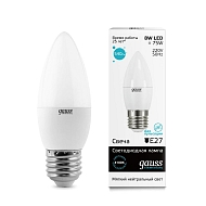 Лампа светодиодная Gauss E27 8W 4100K матовая 33228 - купить онлайн в интернет-магазине Люстра-Тут (Санкт-Петербург) недорого