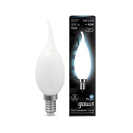Лампа светодиодная филаментная Gauss E14 5W 4100К матовая 104201205 - купить онлайн в интернет-магазине Люстра-Тут (Санкт-Петербург) недорого