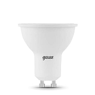 Лампа светодиодная Gauss GU10 5W 6500K матовая 101506305 Image 0