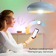Лампа светодиодная диммируемая Gauss Smart Home E27 8,5W 2700-6500K матовая 1130112 Image 2