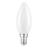 Лампа светодиодная филаментная Gauss E14 9W 3000К матовая 103201109 - купить онлайн в интернет-магазине Люстра-Тут (Санкт-Петербург) недорого