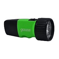 Ручной светодиодный фонарь Gauss аккумуляторный 130х50 40 лм GF103 Image 0