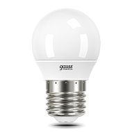 Лампа светодиодная Gauss E27 10W 6500K матовая 53230 - купить онлайн в интернет-магазине Люстра-Тут (Санкт-Петербург) недорого