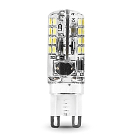 Лампа светодиодная Gauss G9 3W 2700K прозрачная 107709103 - купить онлайн в интернет-магазине Люстра-Тут (Санкт-Петербург) недорого