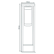 Уличный светильник Gauss Aura GD019 Image 1