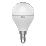 Лампа светодиодная Gauss E14 7,5W 4100К матовая 1053128 - купить онлайн в интернет-магазине Люстра-Тут (Санкт-Петербург) недорого