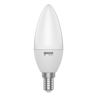 Лампа светодиодная Gauss E14 5,5W 3000К матовая 1033116 - купить онлайн в интернет-магазине Люстра-Тут (Санкт-Петербург) недорого