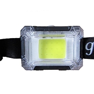 Налобный светодиодный фонарь Gauss от батареек 65х45 180 лм GF304 - купить онлайн в интернет-магазине Люстра-Тут (Санкт-Петербург) недорого