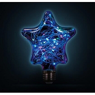Лампа светодиодная Gauss Vintage Star E27 2W RGB 160802008 Image 1