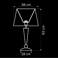 Настольная лампа Lightstar Grasia 870927 Image 2