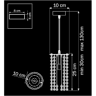 Подвесной светильник Lightstar Cristallo 795324 Image 2
