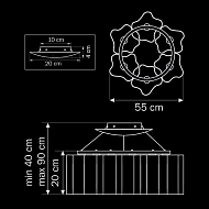 Подвесная люстра Lightstar Nubi 802160 Image 2