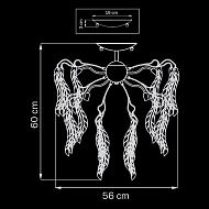 Потолочная люстра Lightstar Vetro Сolore 793095 Image 2