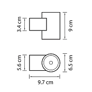 Уличный настенный светодиодный светильник Lightstar Paro 351692 Image 1