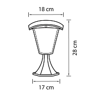 Уличный светодиодный светильник Lightstar Lampione 375970 Image 1