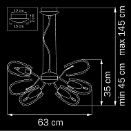 Подвесная люстра Lightstar Ciambo 820110 Image 2