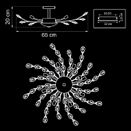 Потолочная люстра Lightstar Isabelle 791182 Image 1