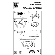 Потолочная люстра Lightstar Siena 720222 Image 3