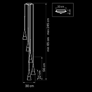 Подвесная люстра Lightstar Conicita 804250 Image 2