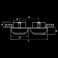 Встраиваемый светильник Lightstar Ocula 011834 Image 2