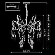 Подвесная люстра Lightstar Mocco 792154 Image 1