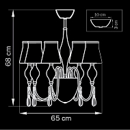 Подвесная люстра Lightstar Escica 806050 Image 1