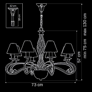 Подвесная люстра Lightstar Esedra 782080 Image 2