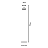 Уличный светодиодный светильник Lightstar Raggio 376705 Image 1