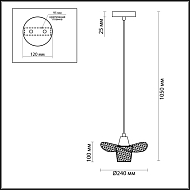 Подвесной светильник Lumion Marta 3744/1 Image 2