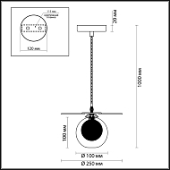 Подвесной светильник Lumion Mimi 3779/1 Image 2