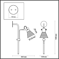 Бра Lumion Ollie 3788/1W Image 3