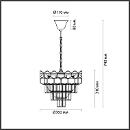 Подвесная люстра Lumion Kaz 5231/6 Image 1