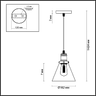 Подвесной светильник Lumion Kit 3682/1 Image 3