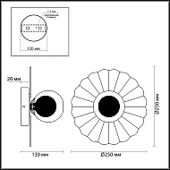 Настенный светильник Lumion Mimi 3779/1W Image 2