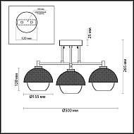 Потолочная люстра Lumion Jade 4456/4C Image 2