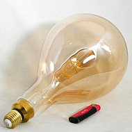 Лампа светодиодная Е27 4W 2200K янтарная GF-L-2101 Image 1