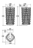 Настенный светодиодный светильник Maytoni Coil MOD124WL-L6CH3K Image 2