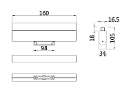 Трековый светодиодный светильник для магнитного шинопровода Maytoni Track lamps TR013-2-10W3K-W Image 3