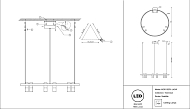 Подвесная светодиодная люстра Maytoni Satellite MOD102PL-L42W Image 3