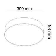 Потолочный светодиодный светильник Maytoni Technical Zon C032CL-L43MG4K Image 2