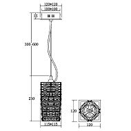 Подвесной светодиодный светильник Maytoni Coil MOD124PL-L3CH3K Image 2