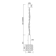 Подвесной светильник Maytoni Rock Me MOD027PL-01N Image 3