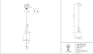 Подвесной светильник Maytoni Tone P002PL-01BZ Image 2