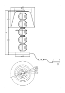 Настольная лампа Maytoni Amulet MOD555TL-L9CH5K Image 3