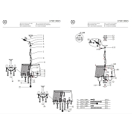 Подвесная люстра MW-Light Федерика 379019605 Image 1