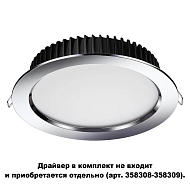 Встраиваемый светодиодный светильник Novotech Drum 358307 Image 2