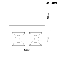 Потолочный светодиодный светильник Novotech Recte 358489 Image 2