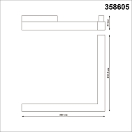 Трековый светодиодный светильник Novotech Flum 358605 Image 2