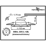 Встраиваемый светильник Novotech Ligna 370270 Image 2