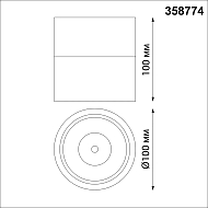 Светодиодный спот Novotech Groda 358774 Image 3